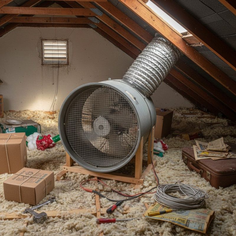 Attic Fan Replacement