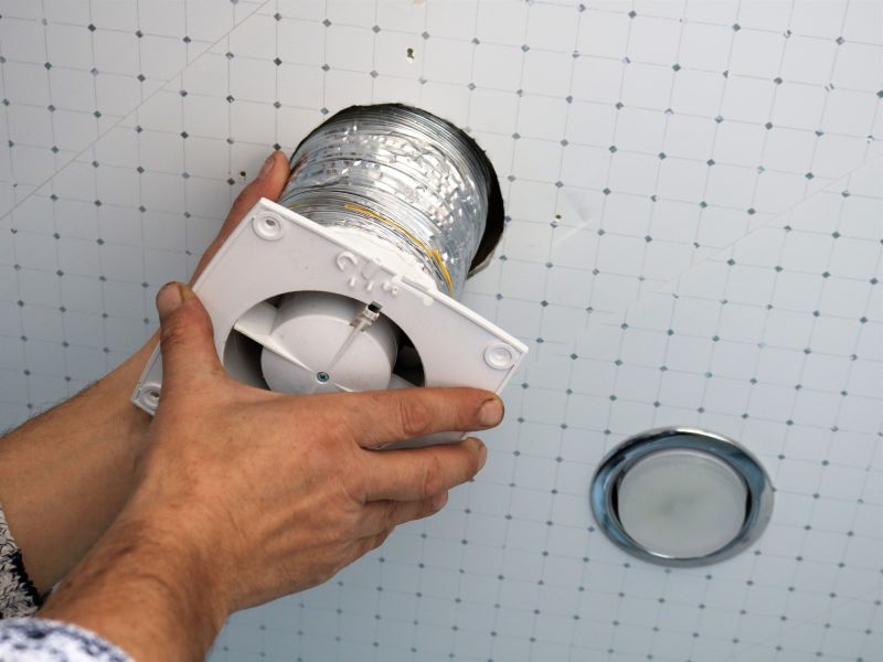 Bathroom Vent Fan Installation