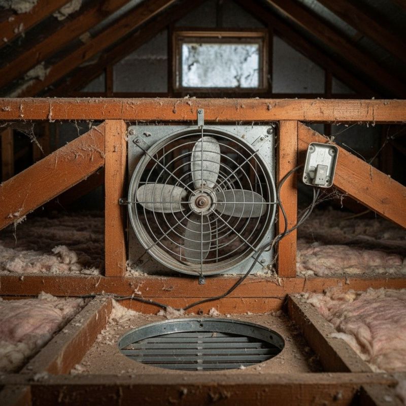 Solar Fan Installation in Orem, UT